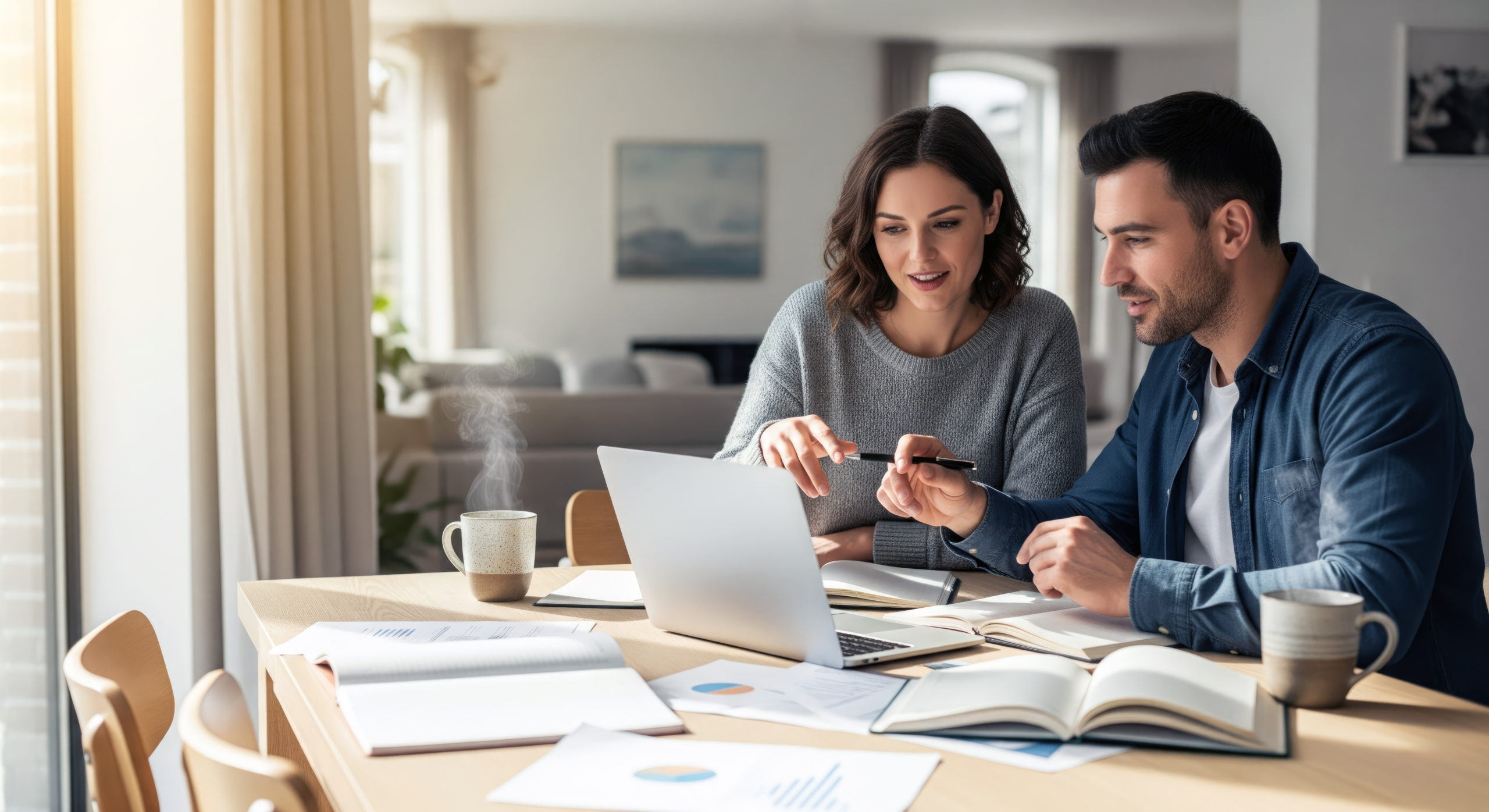 Conseiller en train de remplir la déclaration d'impôts 2026